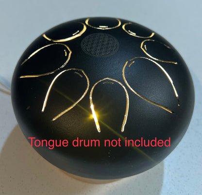 LED light ring, USB powered with in line switch.