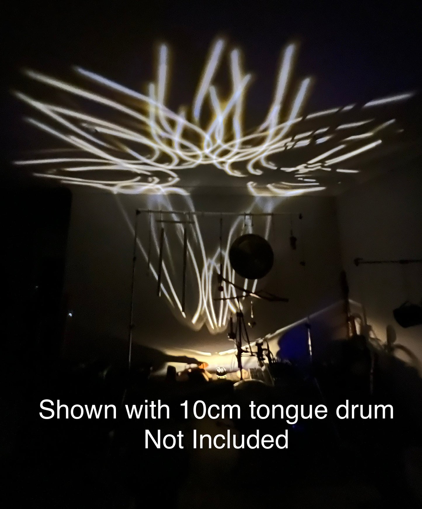 LED light ring, USB powered with in line switch.